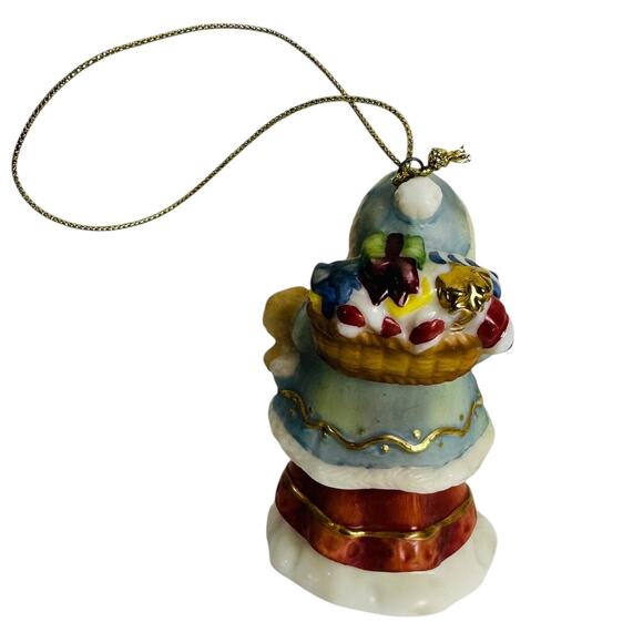 Sprinkles Bavarian Santa Claus Ornament Coynes & Co 1998 Christmas Porcelain - Picture 5 of 8